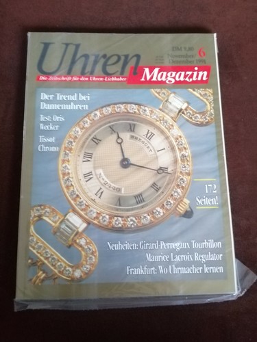 Uhren magazin 1991 tissot - uhren,