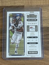 Jerry Jeudy - Panini 2022 Contenders Football Trading Card - Denver Broncos #33