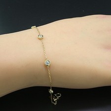 Brillant-Armband 5 Diamanten