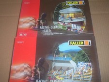 Faller 141071 + 141072 Racing-Gebäude Cafe und Tribüne , sehr selten