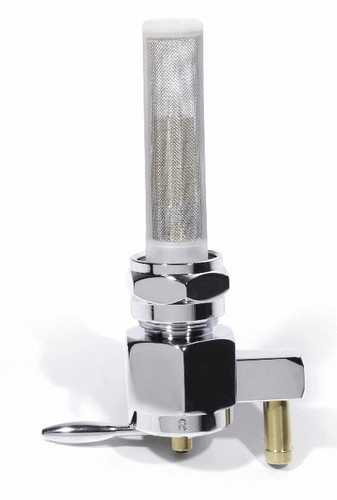 Benzinhahn chrom für - chrom, harley
