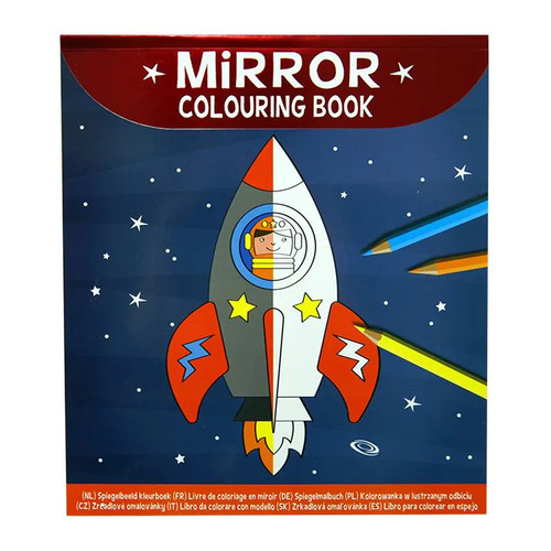 Spiegelbild malbuch - spiegelbild,