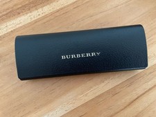 Burberry Brillenetui Schwarz Gold Hartschalen Sonnenbrillen Box Case Magnet