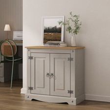 Corona sideboard grau - sideboard, 2-türig