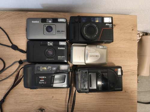 Analogkamera point and shoot - point,