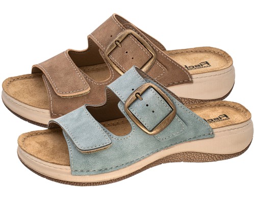 Fischer damen pantolette klett - damen,