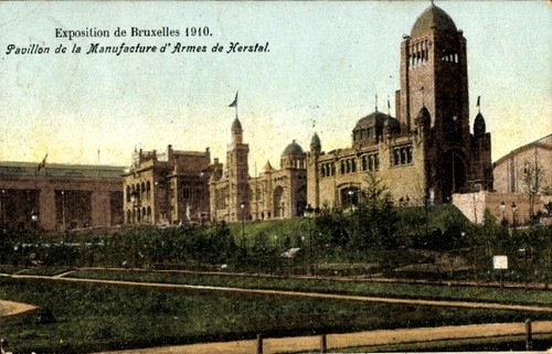 Brüssel weltausstellung - ak,