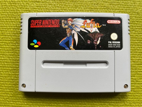 Lufia snes super nintendo - super,