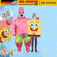 2025 Neue Sponge/Bob Schwammkopf Cosplay für Erwachsene und Kinder Party-Gigs DE