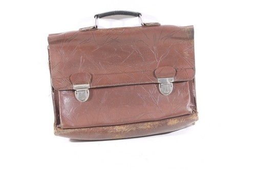 Alte aktentasche tasche - tasche, büro
