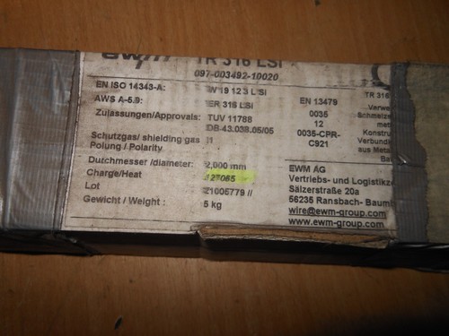 Ewm schweißdraht 316 - ewm,
