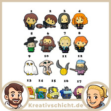 Harry Potter Croc Charms  – Schuh Deko Anhänger für Crocs, Clogs, Kinder Schuhe,