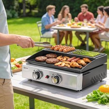 Outsunny gasgrill kw - outsunny, 5