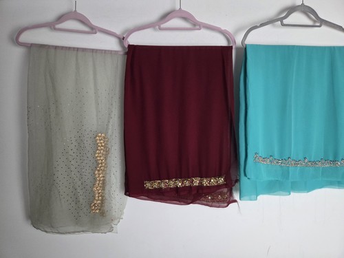 Unbestickter sari bluse - unbestickter, choli