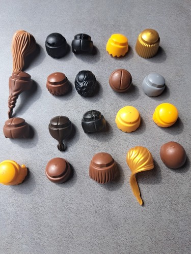 Playmobil zubehör 20x haare - zubehör,