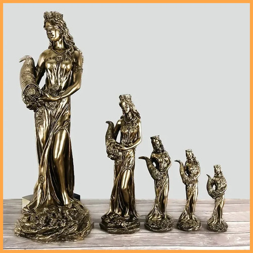 Göttin des reichtums statue - reichtums,