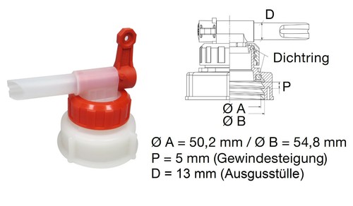 Fluxx 51 auslaufhahn - ah,