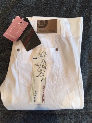 Umstandsmode jeans weiss - ++,