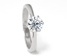 Brillant Solitär Ring, 1,01ct