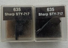 2 x Diamant Nadel für Sharp STY 717 / C 717 - NEU in OVP - Sontra 635