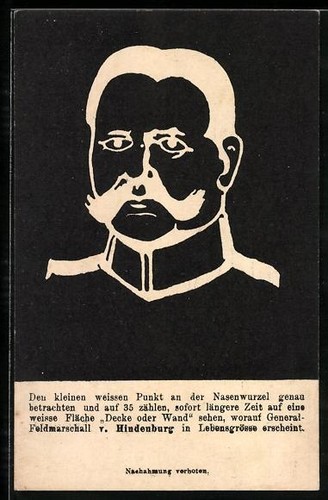 Ansichtskarte paul von - ansichtskarte,