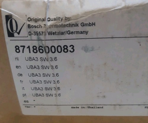 Bosch buderus nefit 8718600083 - bosch,
