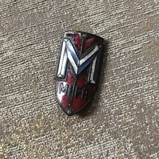 alte MIFA Steuerkopfschild emailliert Oldtimer Fahrrad Emblem Typen Schild