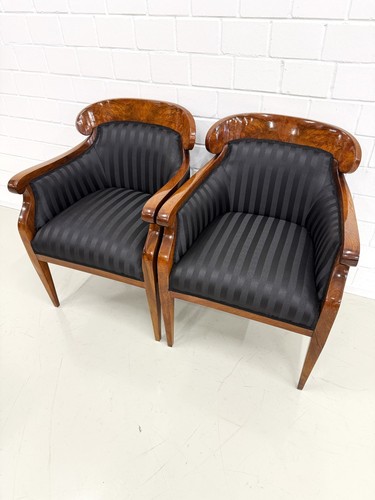 Paar sessel biedermeier - paar,