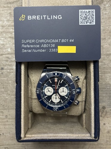 Breitling super chronomat b01 - super,