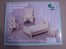 Puppenhaus Möbel – Bausatz – Schlafzimmer – Topzustand