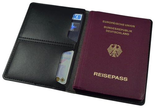 Reisepass hülle etui mappe - reisepass,
