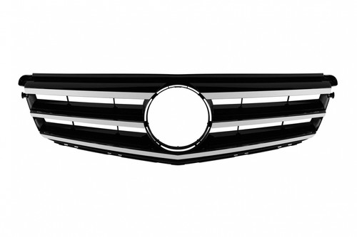 Chrome black avantgarde grille - chrome/black,