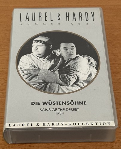 Vhs laurel hardy die - laurel,