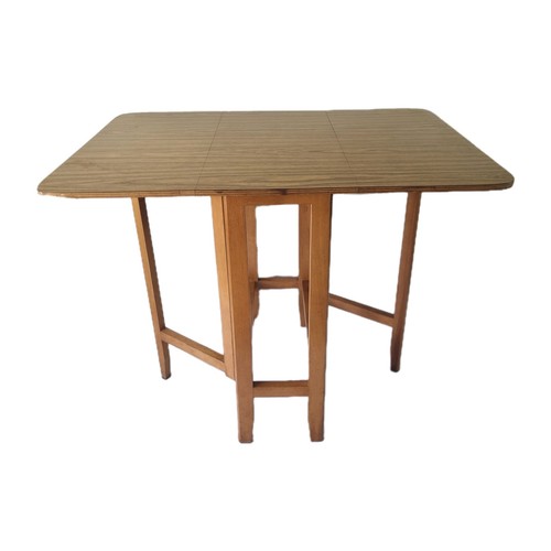 Teak stil formica esstisch - teak,