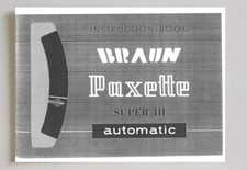 Braun Paxette Super III Camera