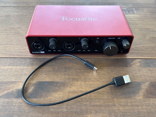 Focusrite scarlett 4i4 - scarlett, gen