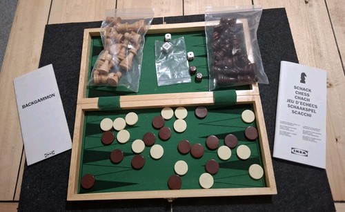 Schach backgammon von ikea - schach, /