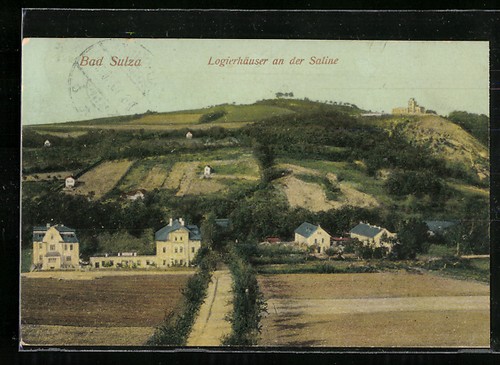 Ansichtskarte bad sulza - bad,