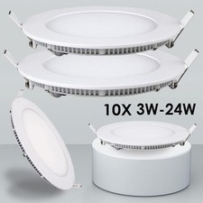 10x LED Panel Einbaustrahler