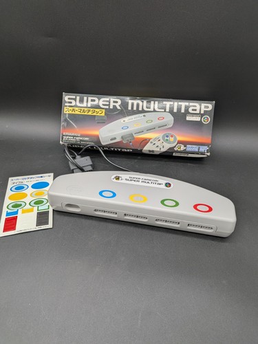 Snes multitap super nintendo - super,