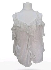 H&M Bluse Weiß Gr. 52