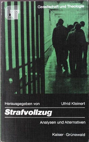 Strafvollzug analysen und - strafvollzug.,