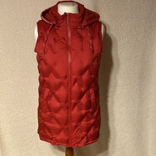 Multiblue Daunenweste warm rot Gr. 36 Polyesterfüllung