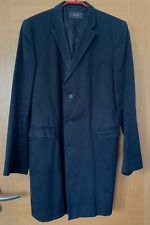 JOOP! klassischer schwarzer Herren Mantel Gr 52 / L Übergangsmantel Wintermantel