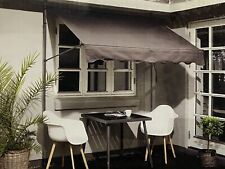 Markise Klemmmarkise 200cm Balkonmarkise Sonnenschutz Handkurbel Markise Manuell