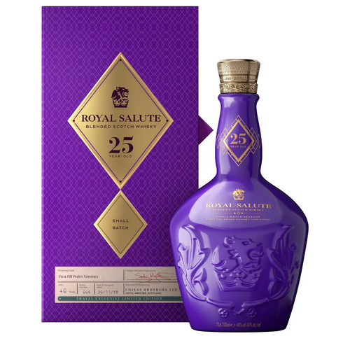 Chivas regal royal salute - salute, 25