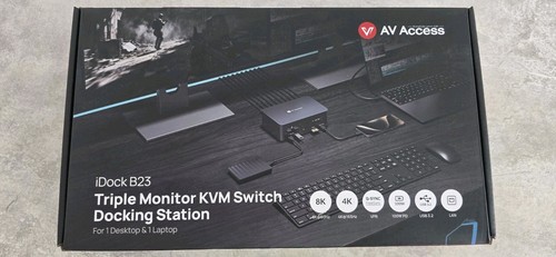 Idock b23 triple monitor - idock, 8k