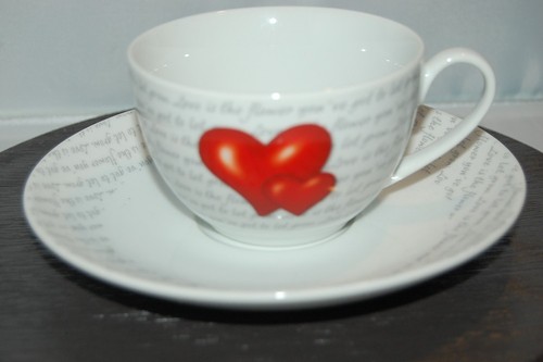 Cappucinotasse 2tlg amo - ti,