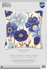 Kreuzstich kissen set - kreuzstich-kissen-set, anemonen