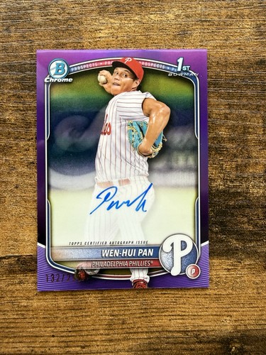 2025 bowman chrome pros auto - -,